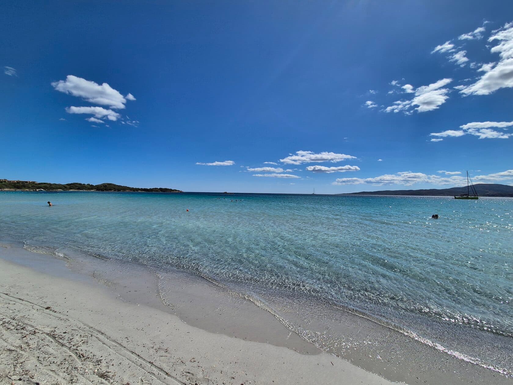 Budoni beach near Villa Chiara